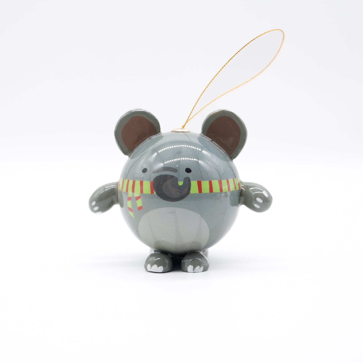 Round Elephant Ornament