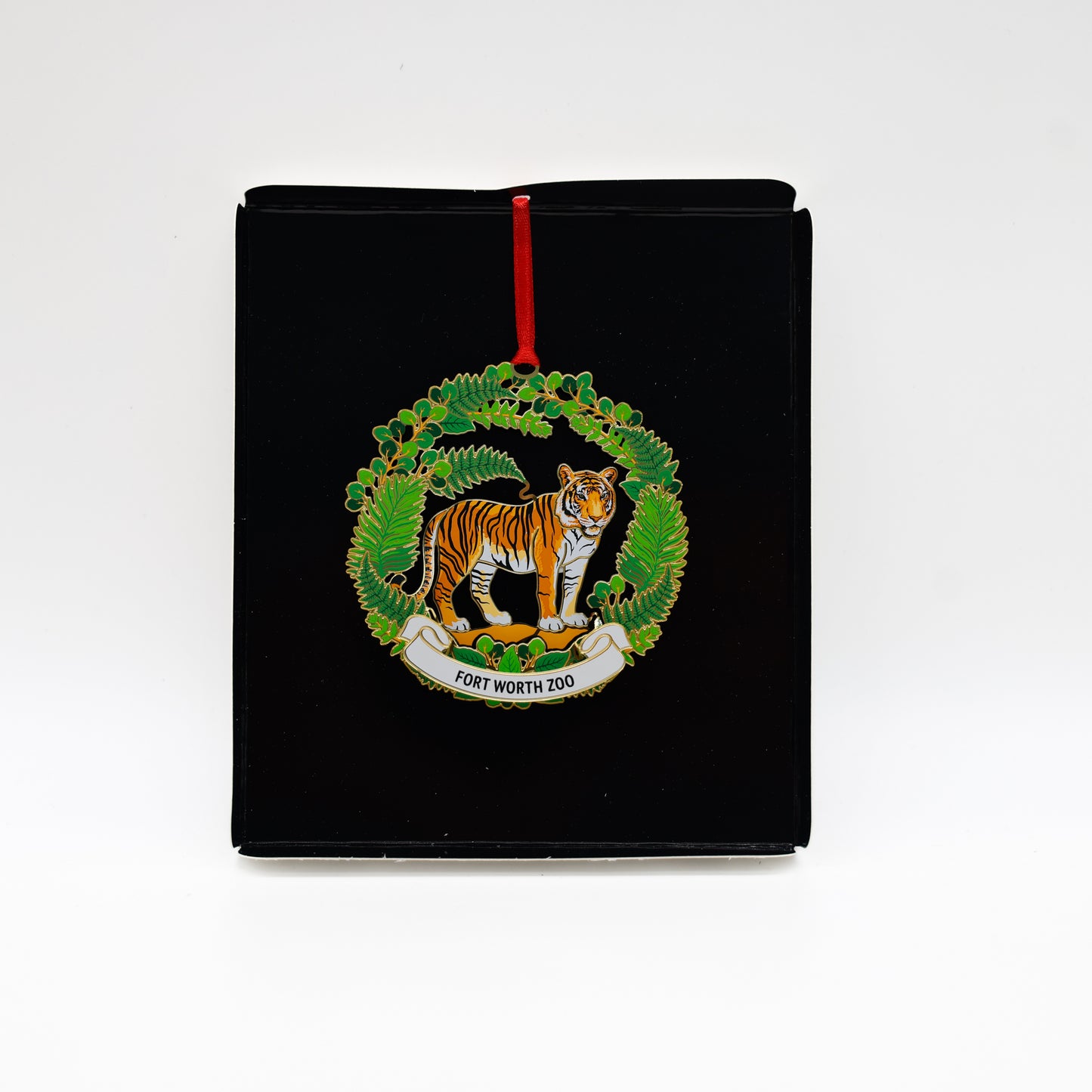 Tiger Brass Ornament