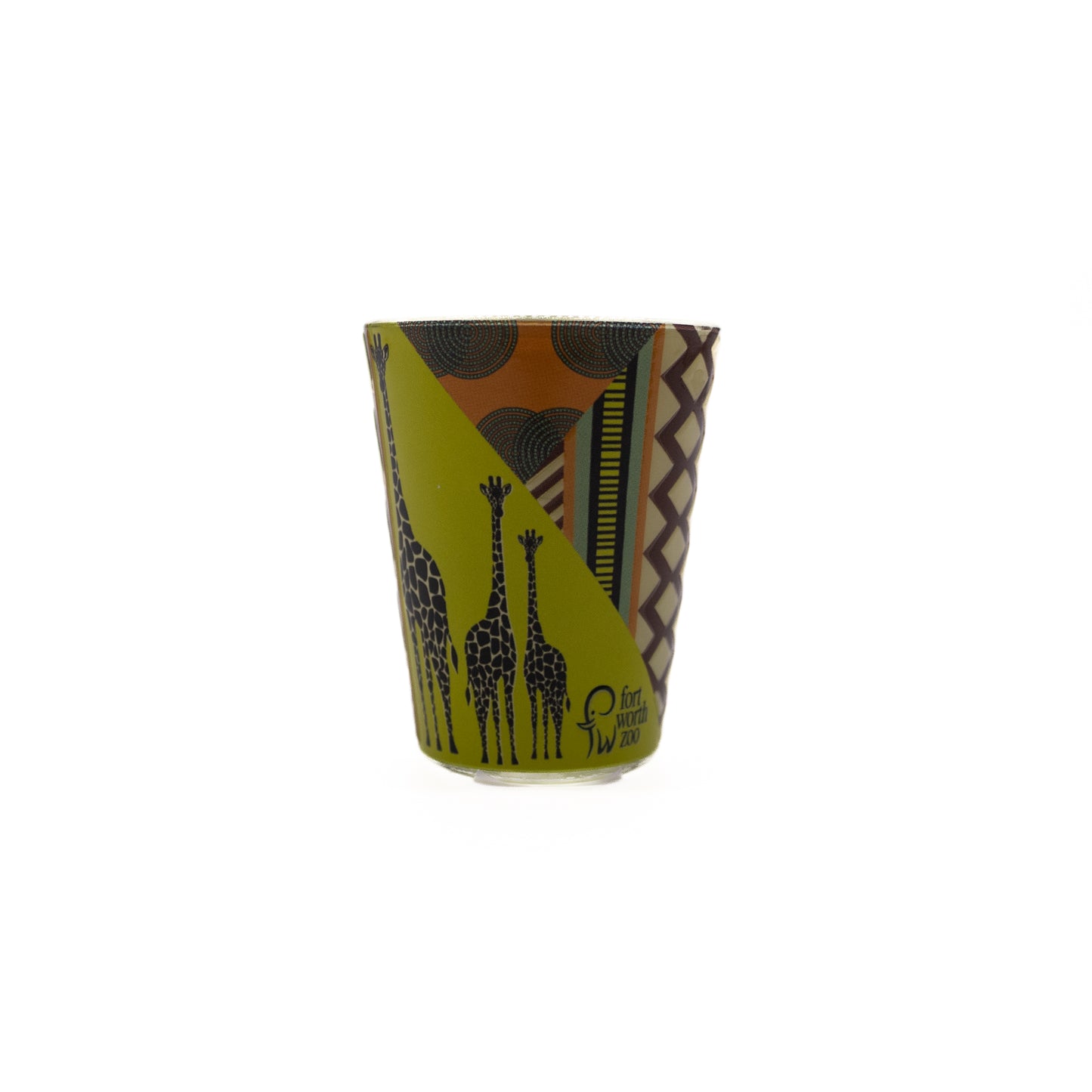 Tribal African Savanna Shot Glass