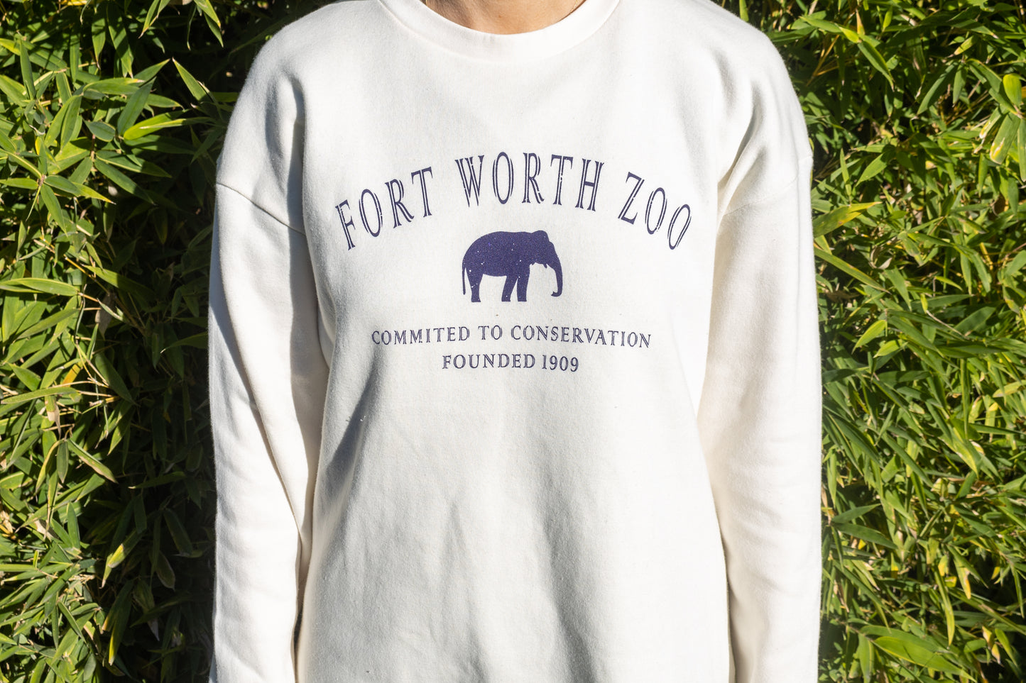 Fort Worth Zoo Fleece Poncho
