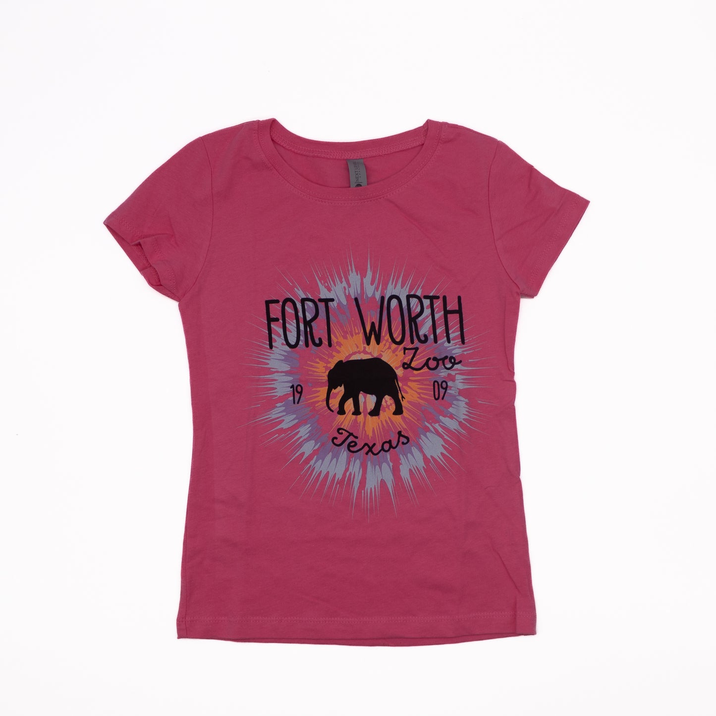 Spiral Tye-Dye Elephant Youth T-Shirt