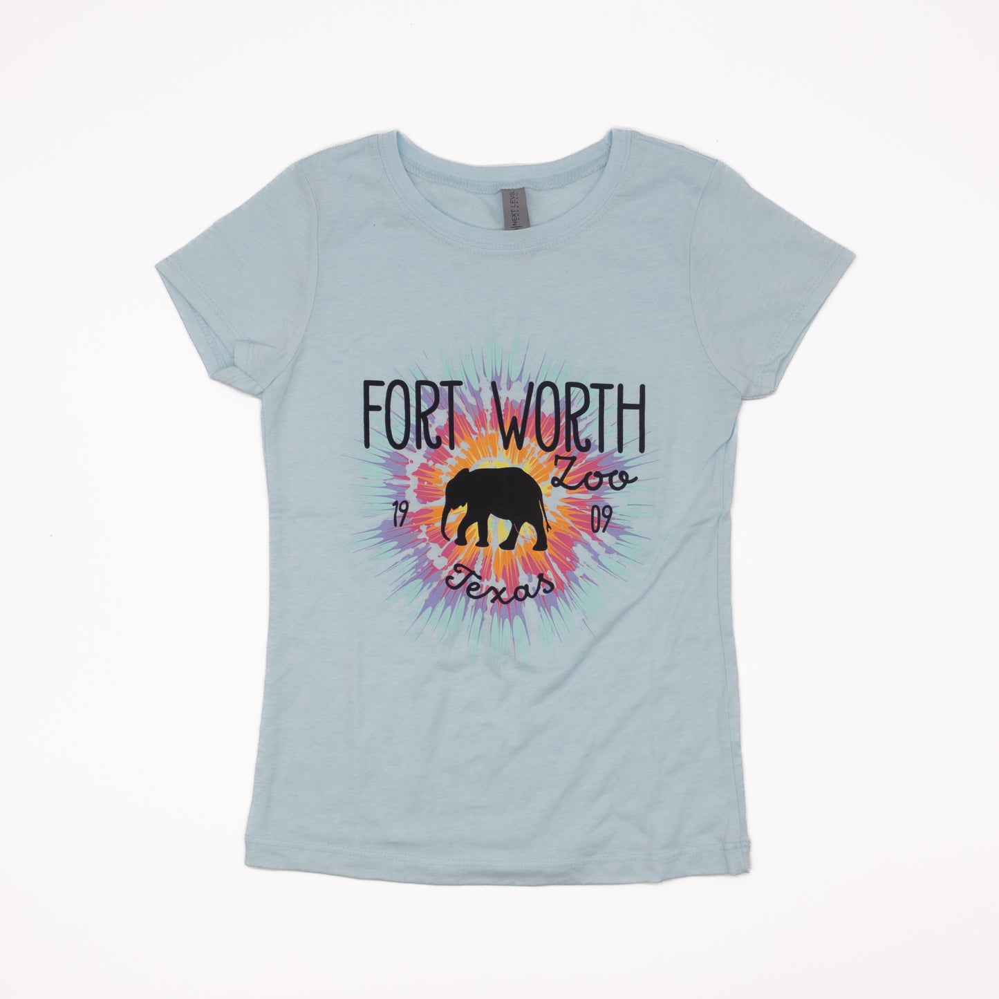 Spiral Tye-Dye Elephant Youth T-Shirt