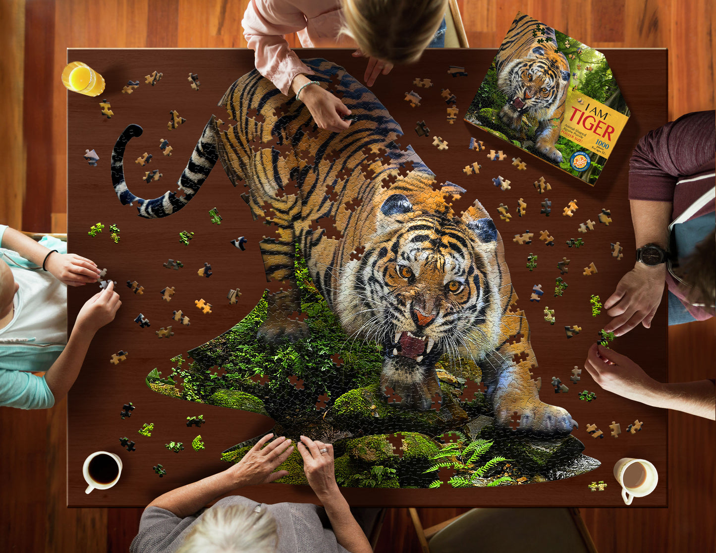 I Am Tiger 1000pc Puzzle
