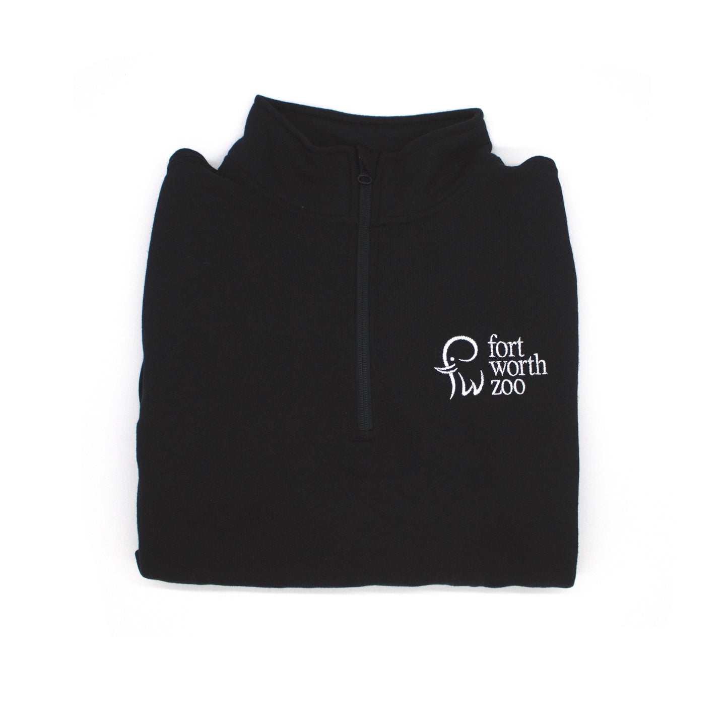 Fort Worth Zoo Logo Quarter-Zip Fleece