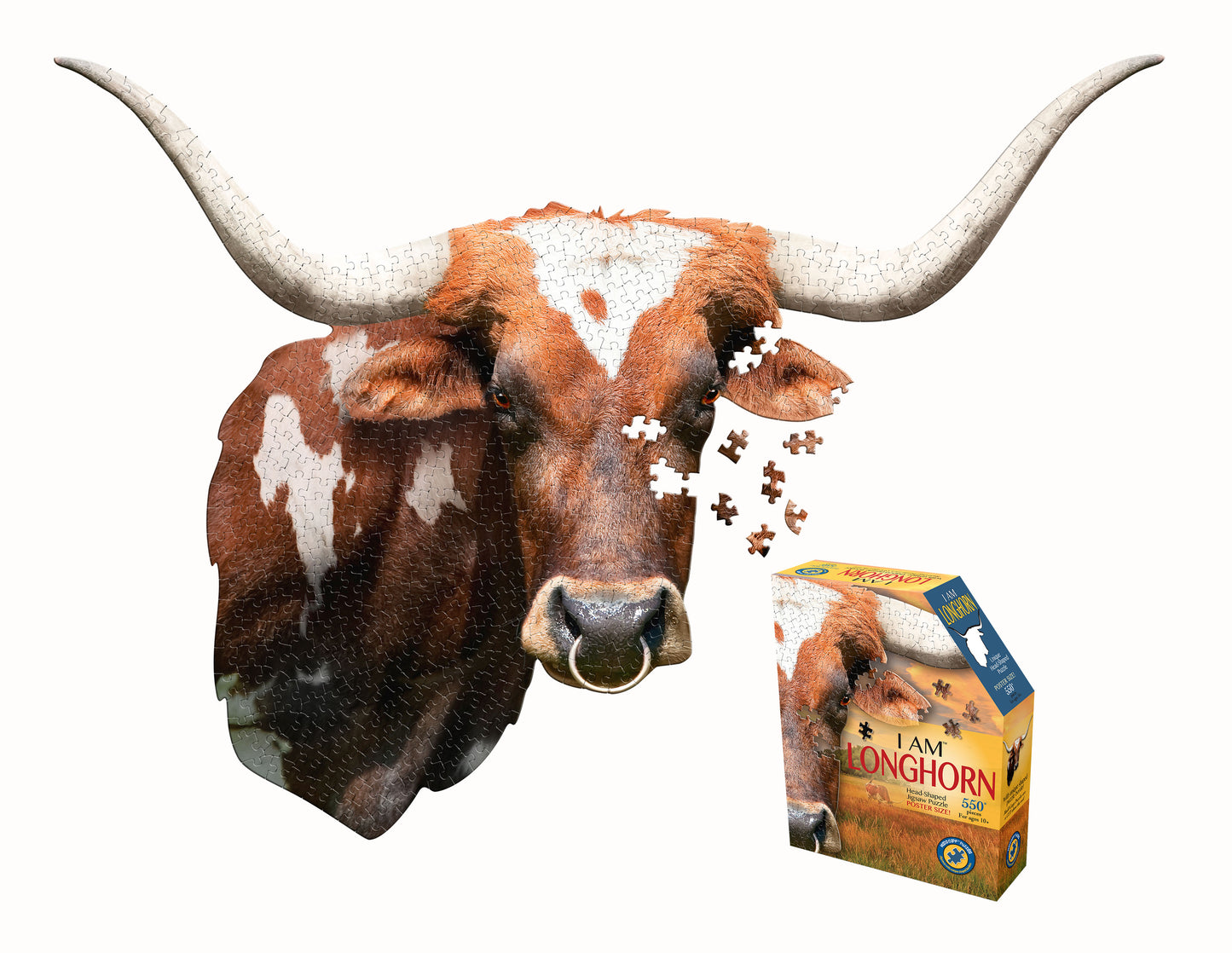 I Am Longhorn 550pc Puzzle