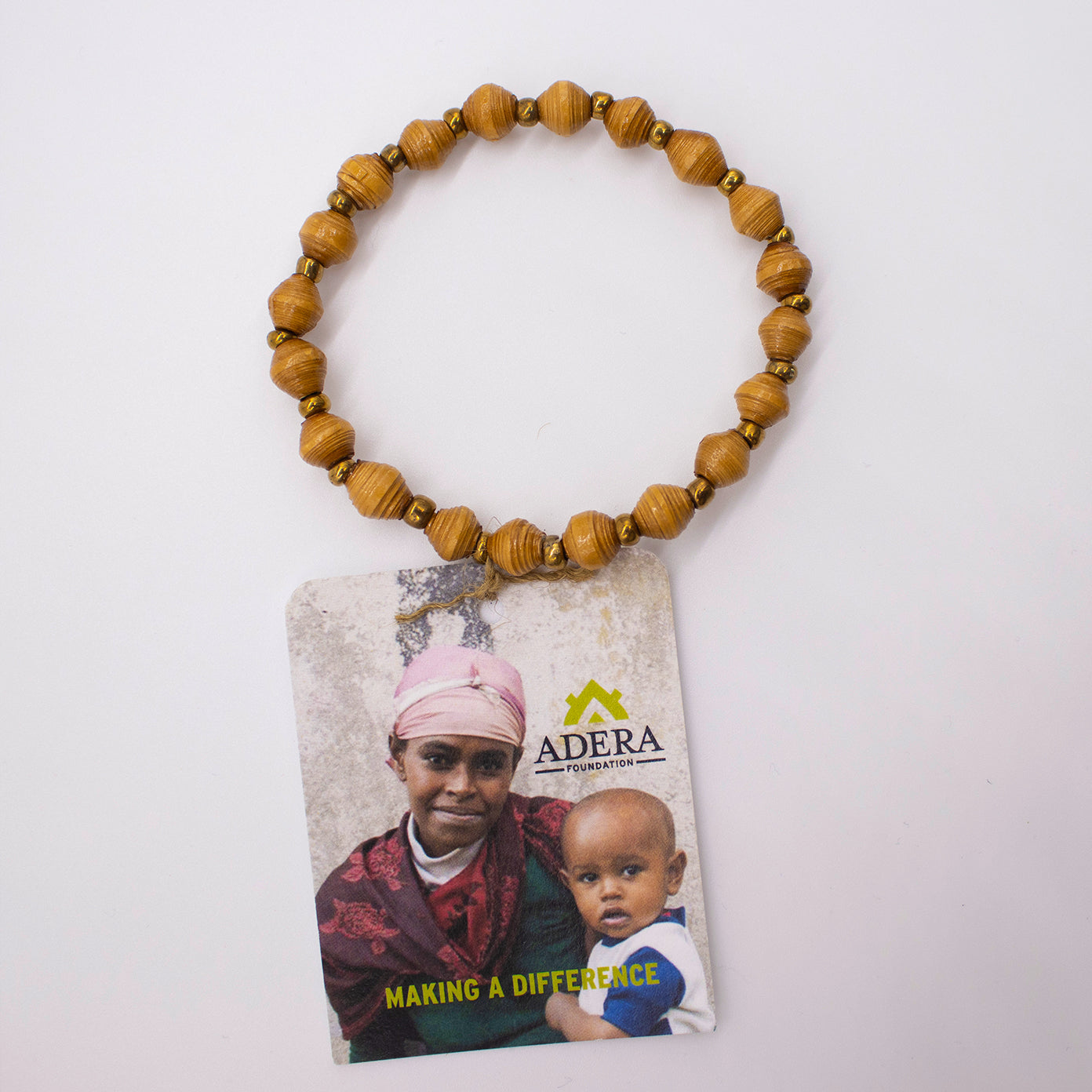 Upcycled Mini Paper Bracelet