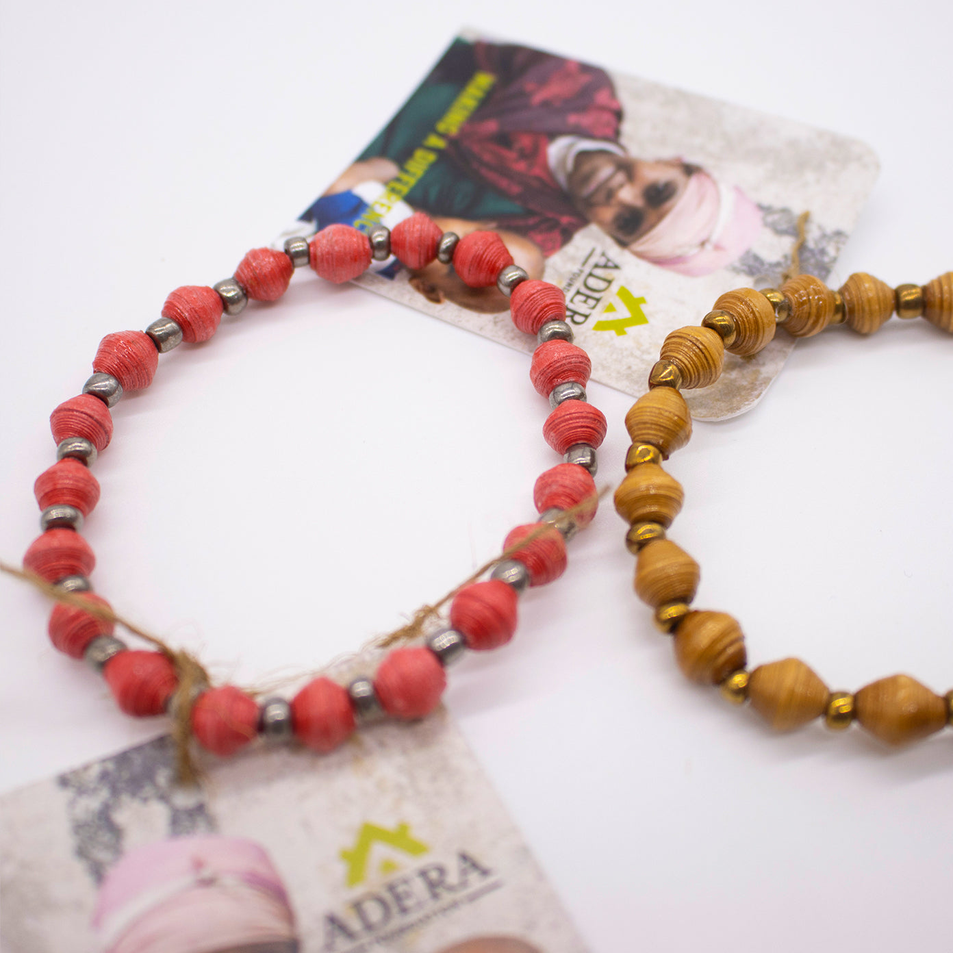 Upcycled Mini Paper Bracelet