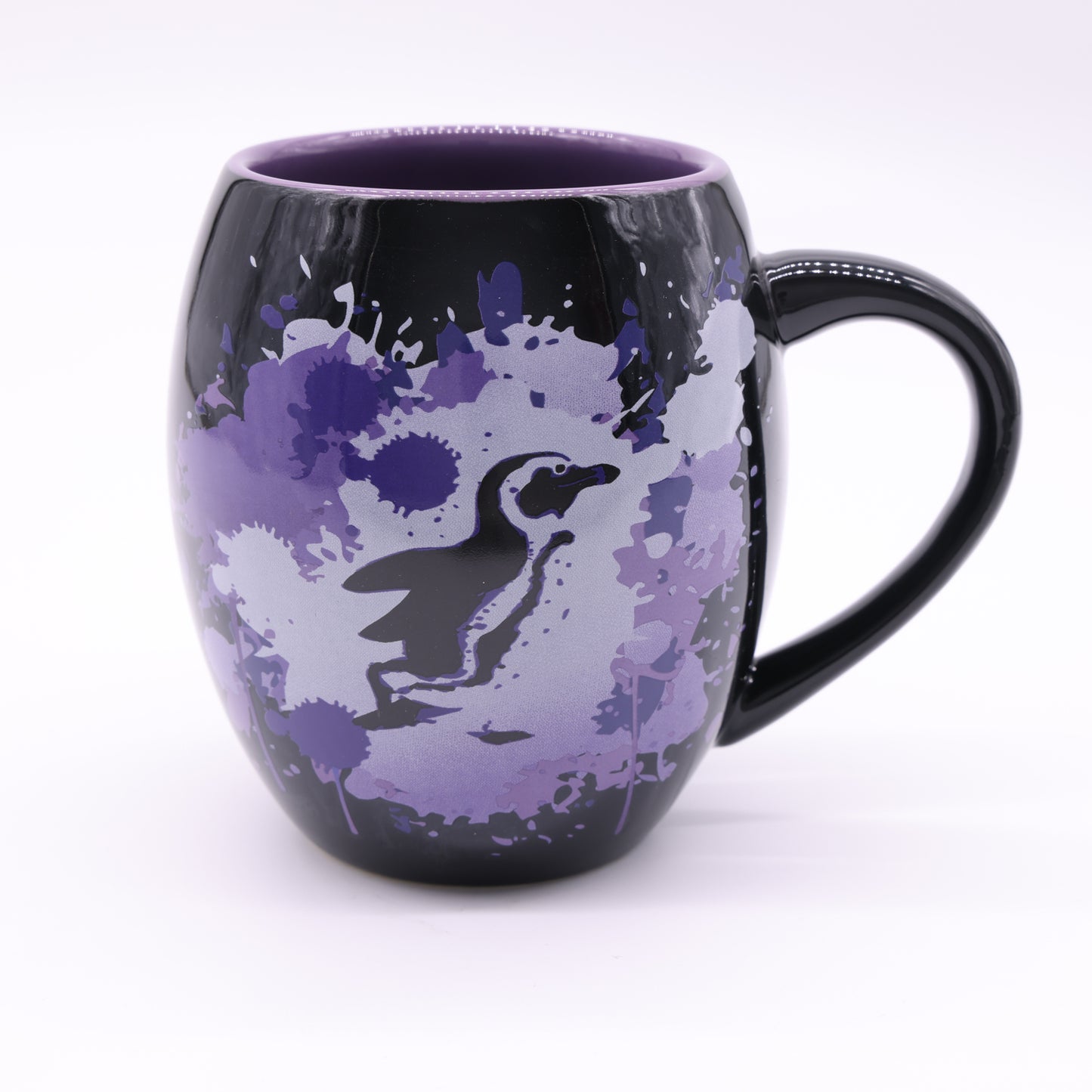 Paint Splatter Penguin Mug