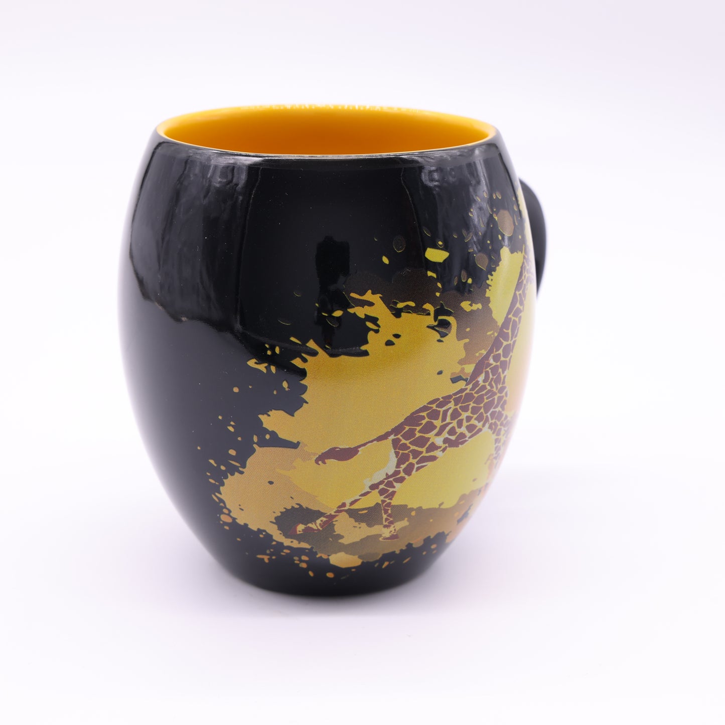 Paint Splatter Giraffe Mug