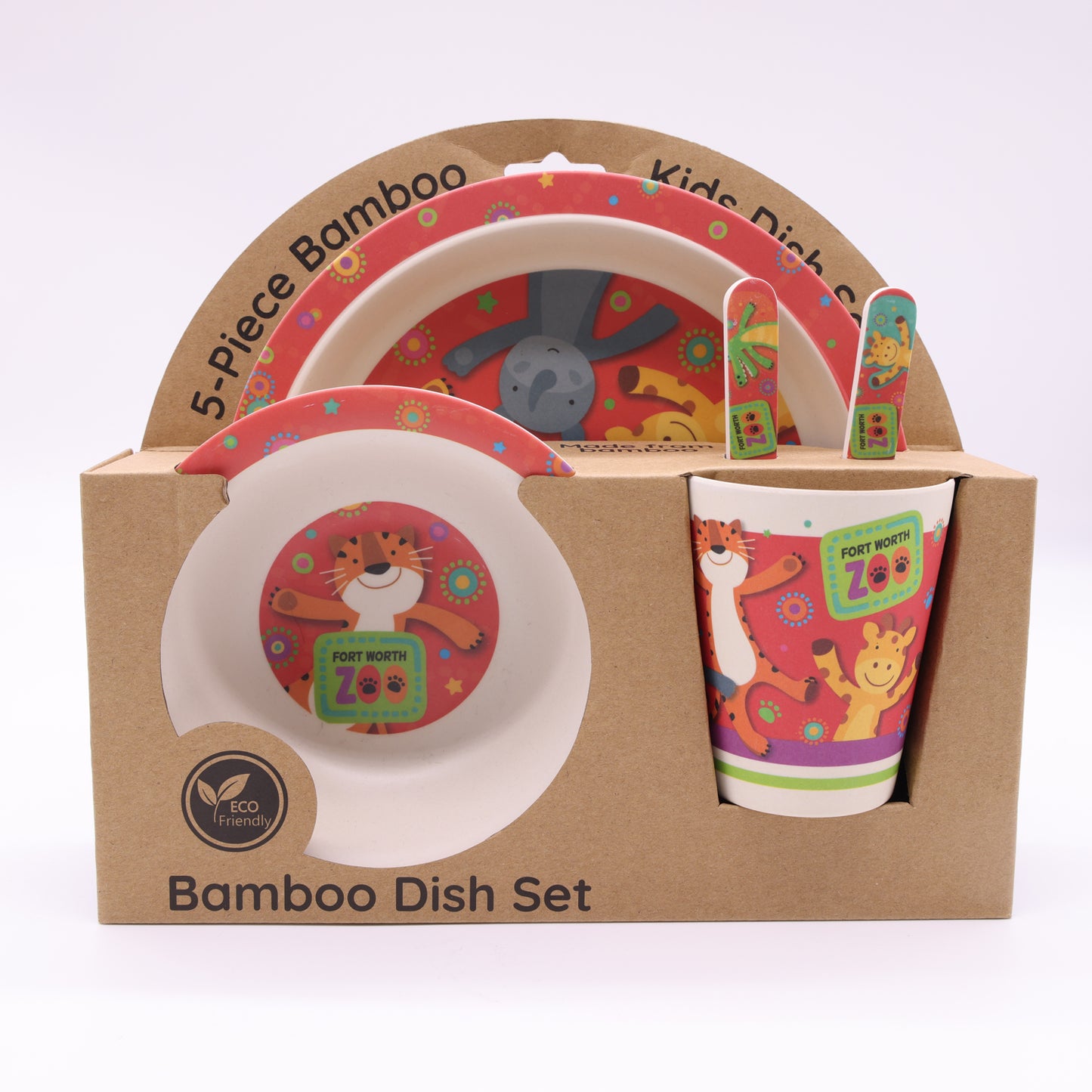 Bamboo Zoo Crew Dish Set