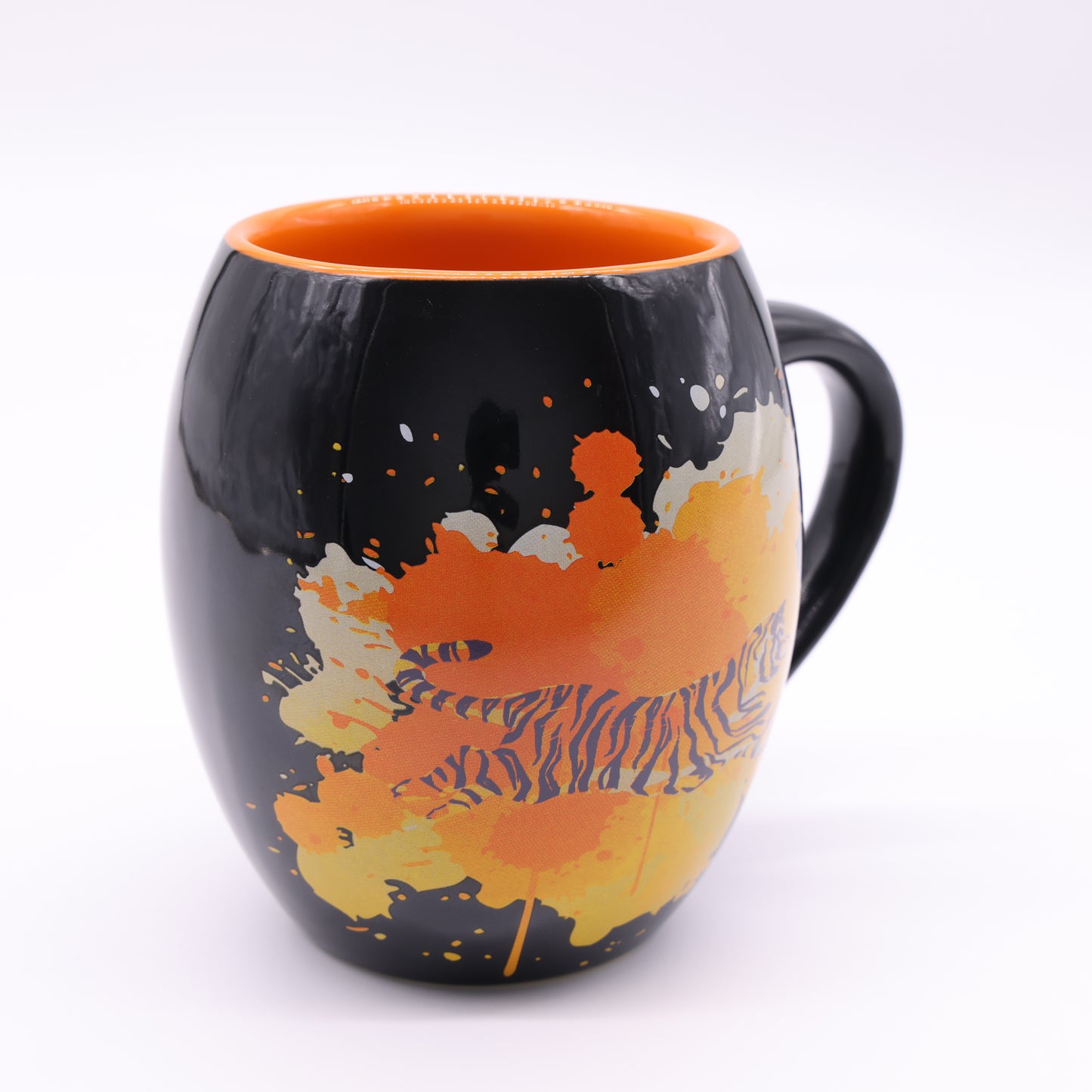 Paint Splatter Tiger Mug