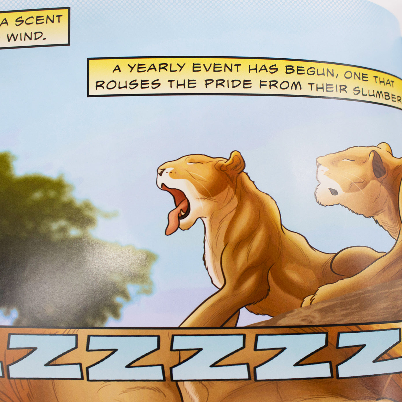 Lions & Tigers Graphic Novel