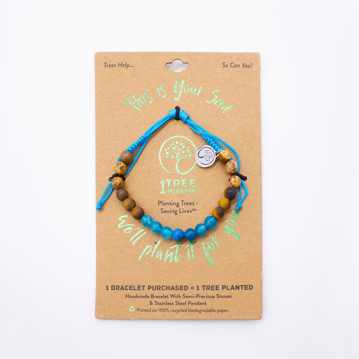 Bracelet Colored Beads Cedar
