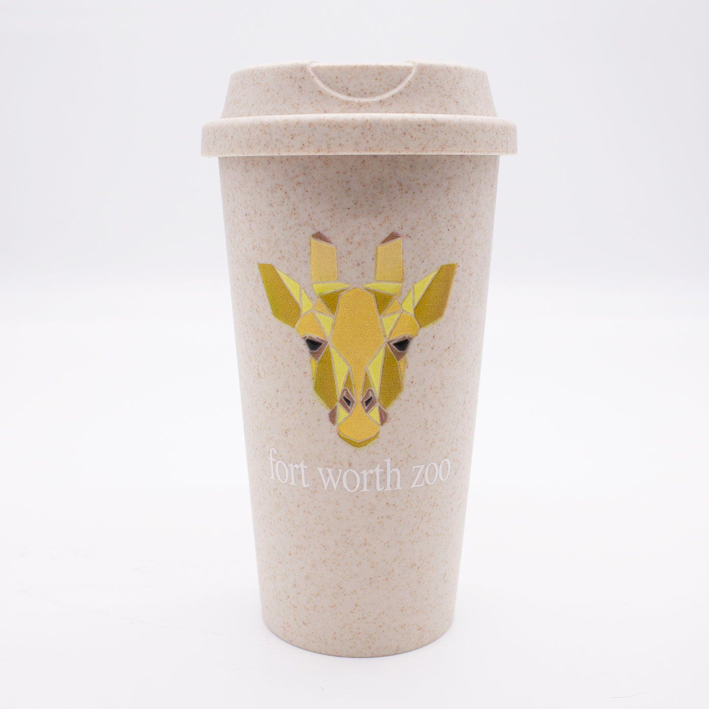 Eco-Friendly Mosaic Giraffe Tumbler