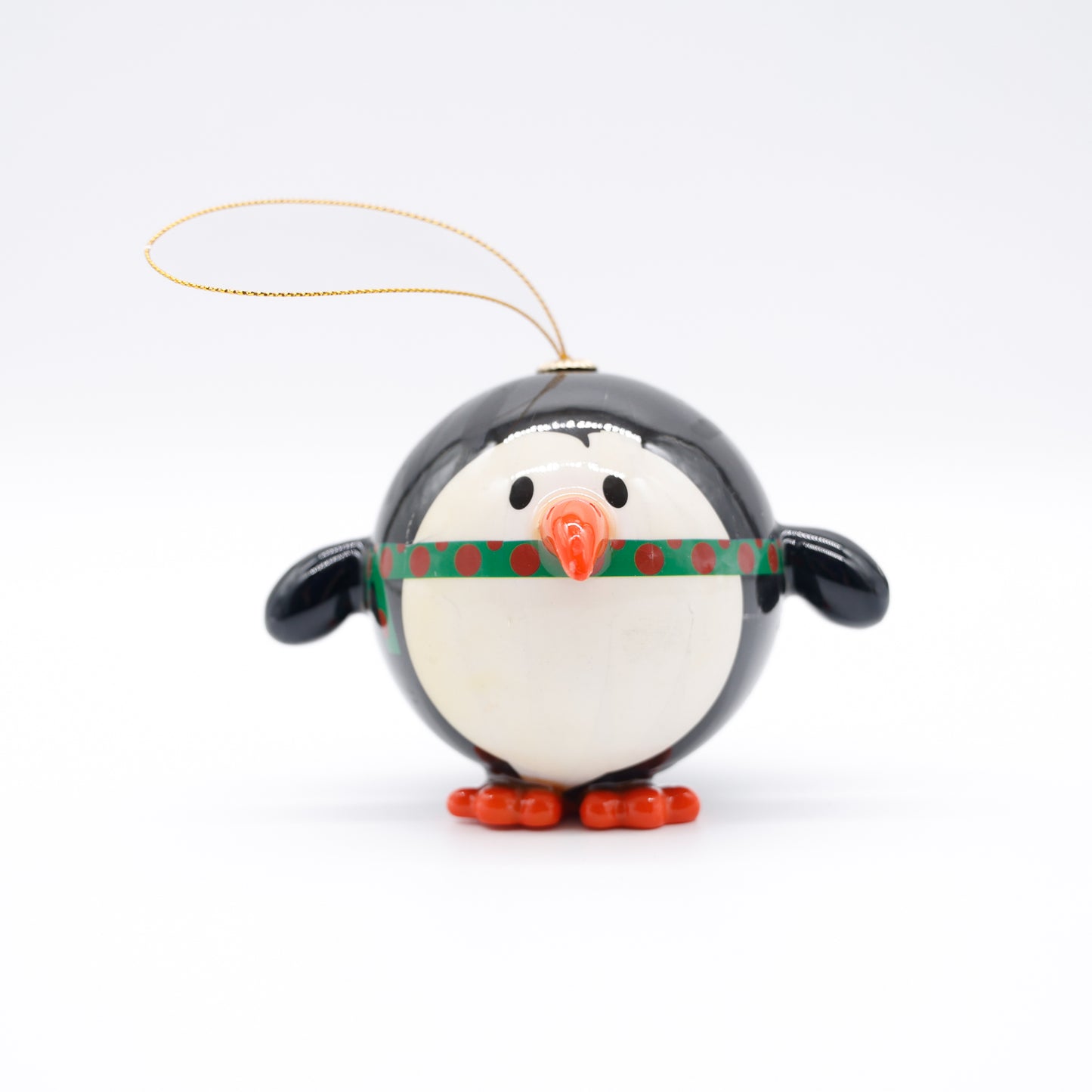 Round Penguin Ornament