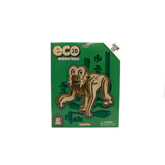 Monkey Eco 3D Puzzle