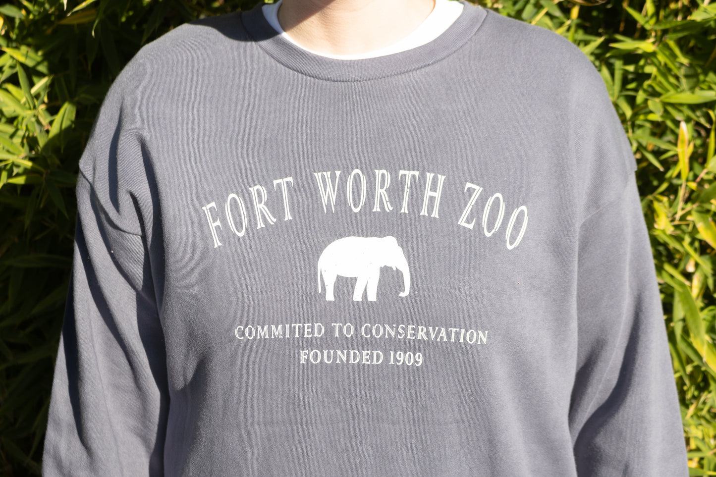 Fort Worth Zoo Fleece Poncho
