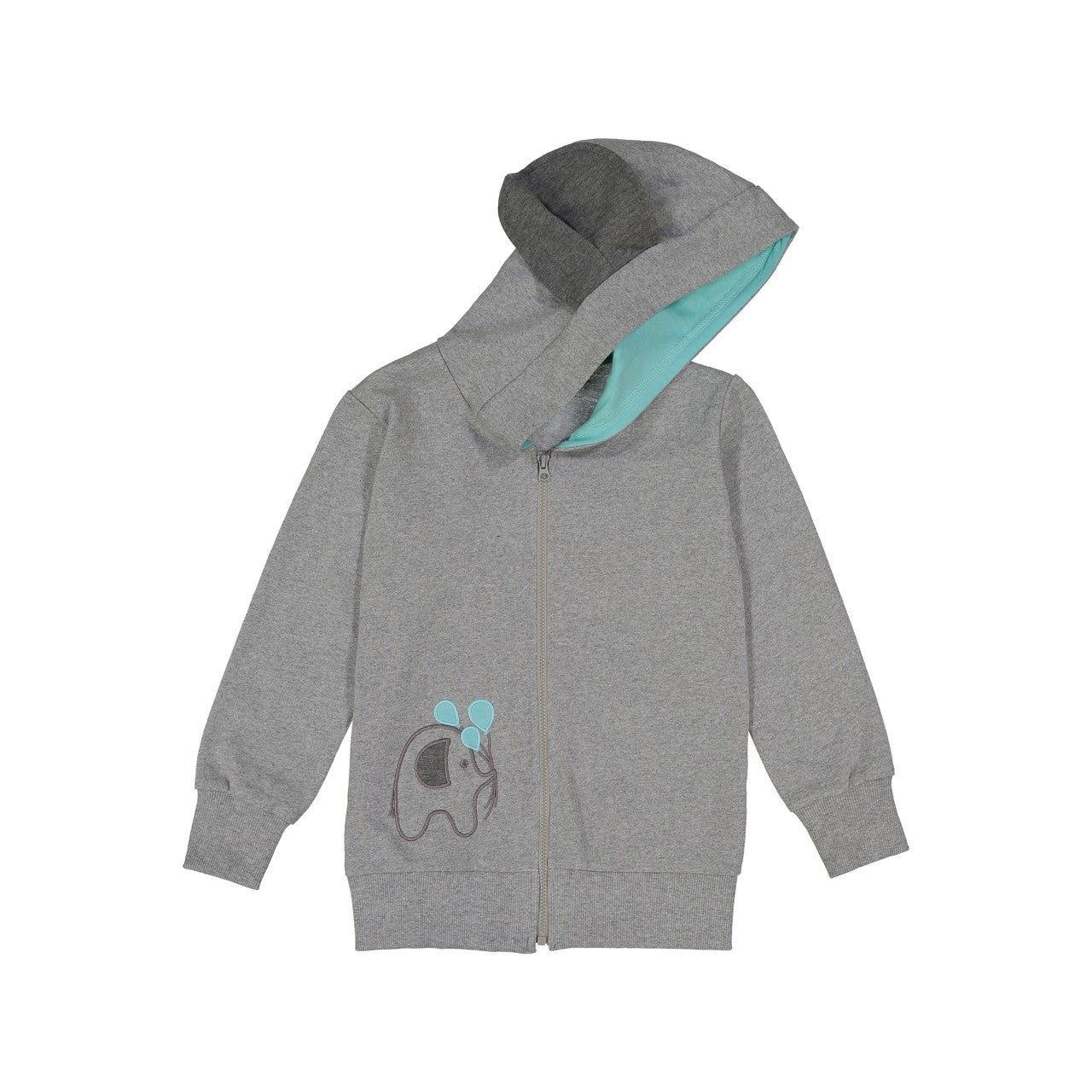 Hoodie Elephant Blue