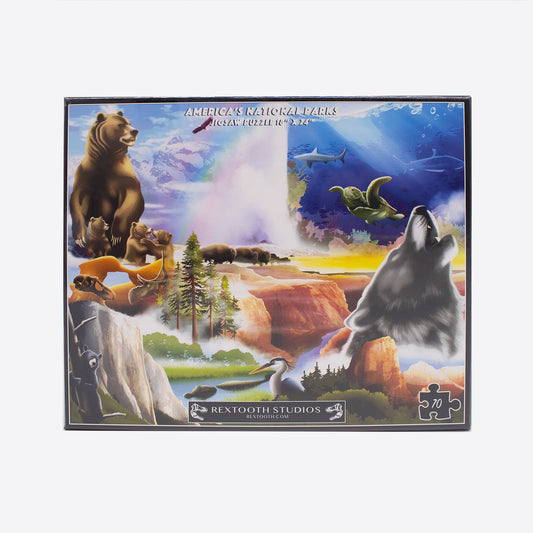 America's National Parks 70-Piece Jigsaw Puzzle
