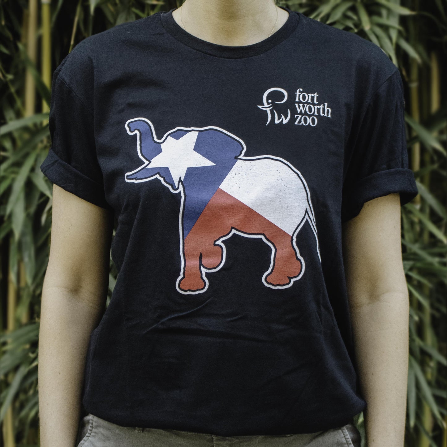 Texas Flag Elephant T-Shirt