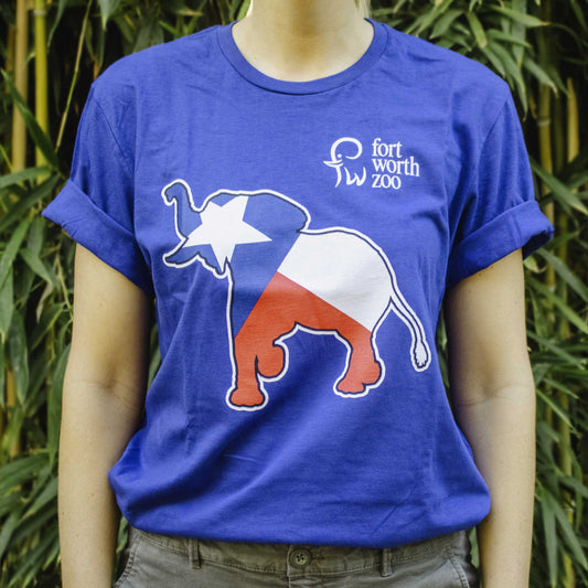 Texas Flag Elephant T-Shirt