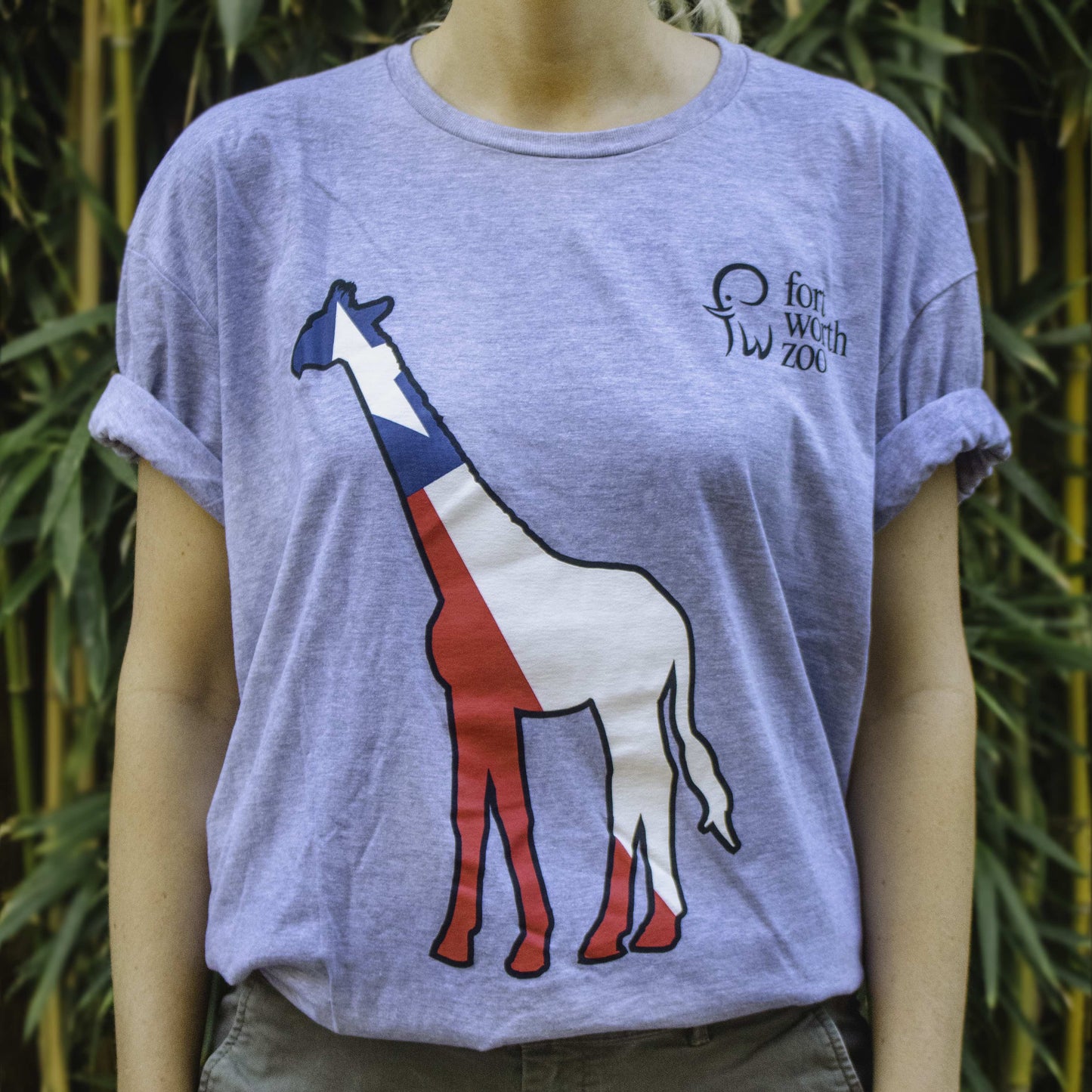 Texas Flag Giraffe T-Shirt